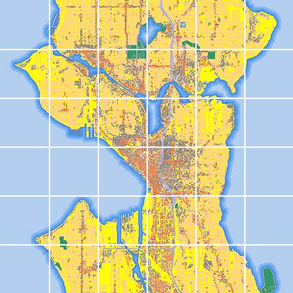 Map of Seattle